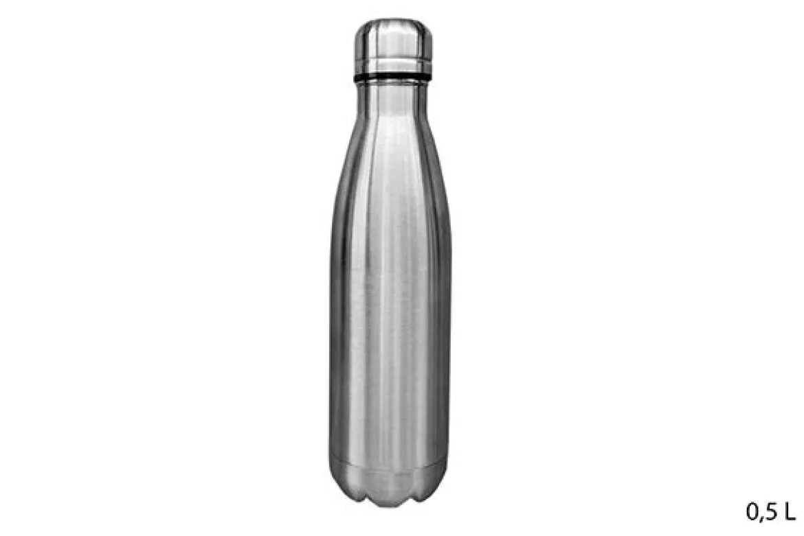 BOUTEILLE ISOTHERME DOUBLE PAROI INOX 0.5L