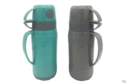 BOUTEILLE ISOTHERME 1 L AVEC 2 GOBELETS