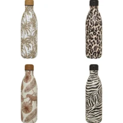 BOUTEILLE ISOTHERME WILD 1L INOX ASS