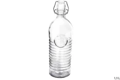 BOUTEILLE 1.1L VERRE TRANSPARENT STRIEE