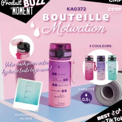 BOUTEILLE MOTIVATION 500ML