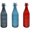 BOUTEILLE VERRE COLOREE 1L