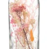 BOUTEILLE VERRE FLEURS SECHEES H.45CM