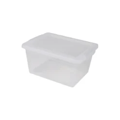 BOX CLIP STORE 2L PLASTIQUE D.20X16X10CM TRANSPARENT