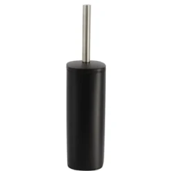 BROSSE WC CARRE METAL NOIR