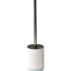 BROSSE WC DOLOMITE ENJOY YOUR LIFE BLANC TURQUOISE