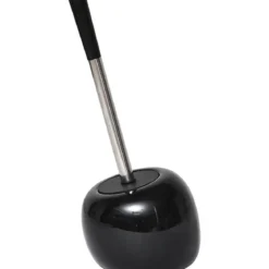 BROSSE WC GRES FORME GALET NOIR