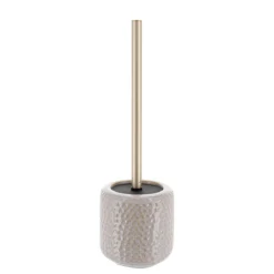 BROSSE WC GRES LAQUE FACON ECAILLE BEIGE