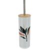 BROSSE WC IMPRIMEE COUVERCLE BAMBOU BUCOLIQUE