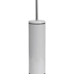 BROSSE WC METAL GRIS