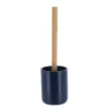 BROSSE WC POLYRESINE BLEU MARINE