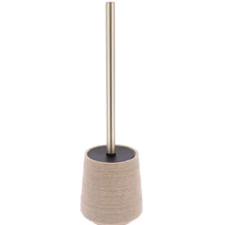 BROSSE WC POLYRESINE EFFET SABLE NATUREL