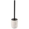 BROSSE WC POLYRESINE MARBRE