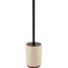 BROSSE WC POLYRESINE NATUREL ACACIA