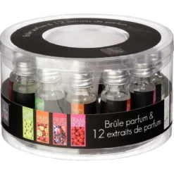 BRULE PARFUM AVEC HUILE 10ML X12 BATONS