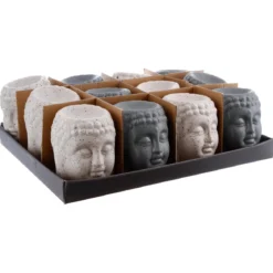 BRULE PARFUM CERAMIQUE BOUDDHA H.11CM