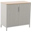 BUFFET ACIER ARGILE LIN IRONIA