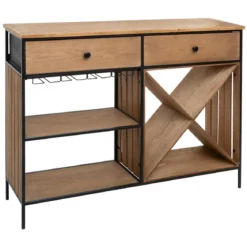 BUFFET PORTE BOUTEILLE BAKOS D.118X32X94CM