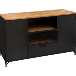 BUFFET 2 PORTES 2 TIROIRS CIERNA D.140X45X85CM