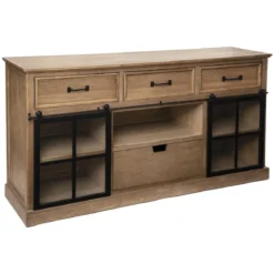 BUFFET 2 PORTES 4 TIROIRS DANIK