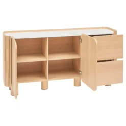 BUFFET 2 PORTES 2 TIROIRS HOMELYA