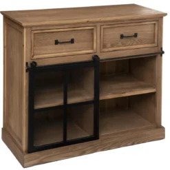 BUFFET 1 PORTE 2 TIROIRS DANIK
