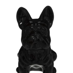 BULLDOG NOIR H.22CM
