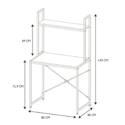 BUREAU ETAGERE STAN