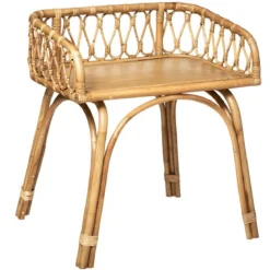 BUREAU ROTIN D.62X43X69CM
