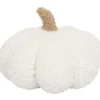 BUTEE DE PORTE FORME CITROUILLE BLANC