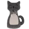 BUTEE PORTE FORME CHAT NOIR BLANC