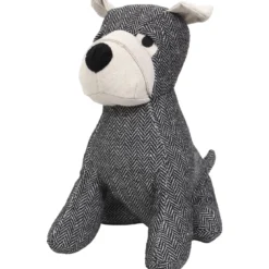 BUTEE PORTE FORME CHIOT NOIR BLANC