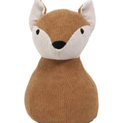 BUTEE PORTE FORME RENARD MARRON
