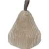 BUTEE PORTE PYRAMIDE VELOURS COTELE BEIGE