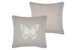 BUTINE COUSSIN 40X40CM NATUREL