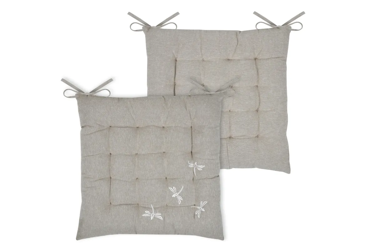 BUTINE GALETTE 16 POINTS 38X38CM NATUREL