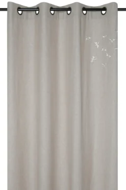 BUTINE RIDEAU 140X260CM OEIL NATUREL