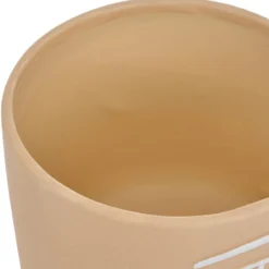 CACHE POT CERAMIQUE VISAGE PAM H.17CM