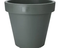 CACHE POT DOUBLE PAROI VERT 30X26CM