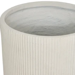 CACHE POT MAGNESIE ELENE BLANC TAILLE M