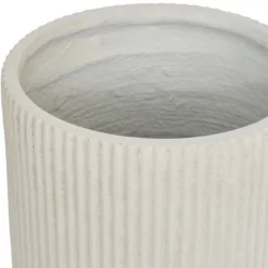 CACHE POT MAGNESIE ELENE BLANC TAILLE S