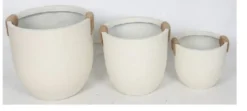 CACHE POT MAGNESIE SIEN TAILLE M