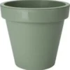 CACHE POT ROND VERT 40CM