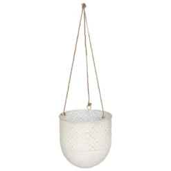 CACHE POT SUSPENDU METAL TINO TAILLE S