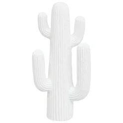 CACTUS DECO EXTERIEUR RODRIGO BLANC H.38CM