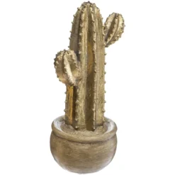 CACTUS RESINE CORALINE H.30CM