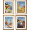 CADRE COTE D AZUR 30X40CM
