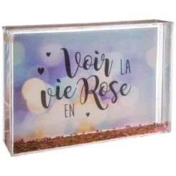 CADRE GLITTER A EAU 10X15CM