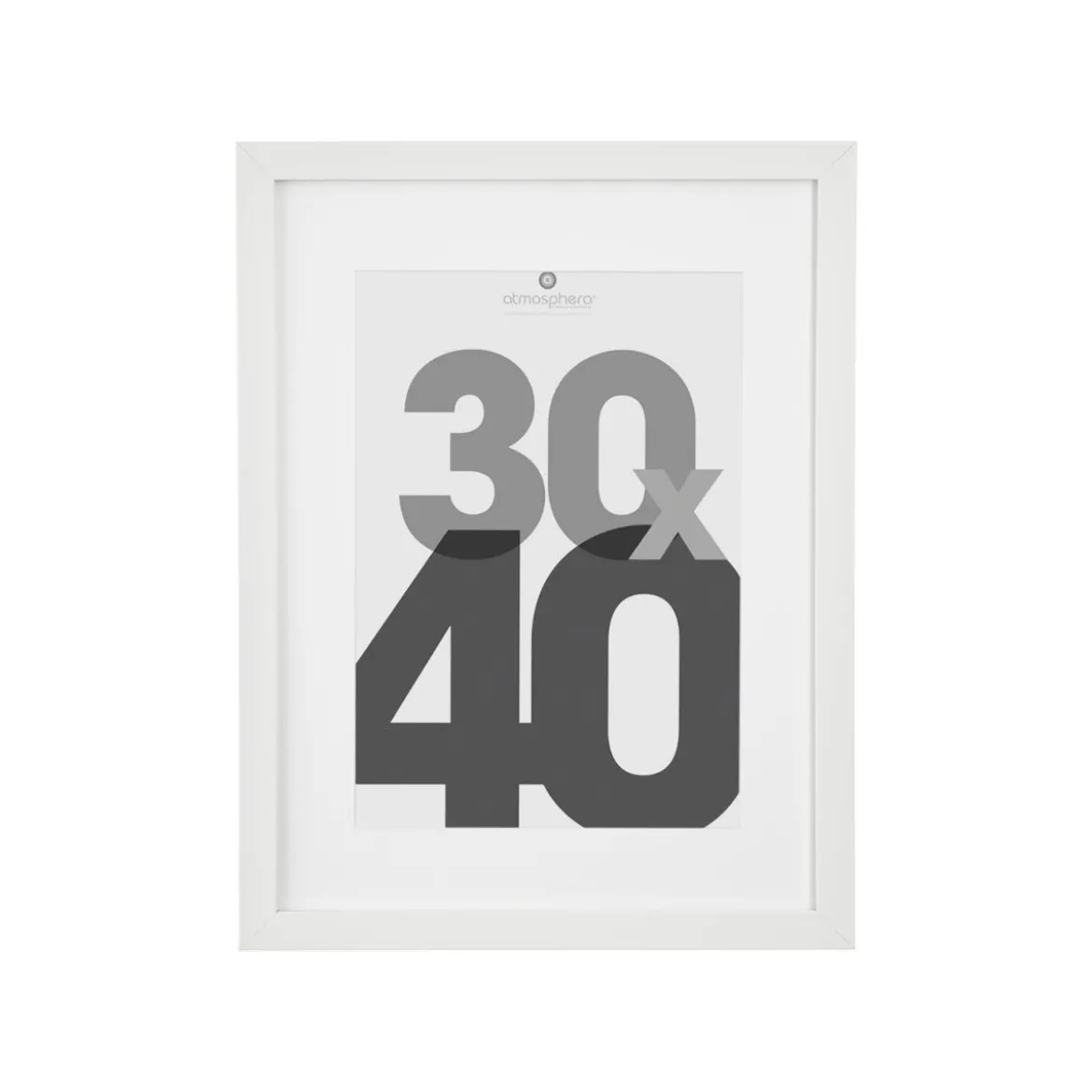 CADRE PHOTO BLANC EVA 30X40CM