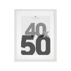 CADRE PHOTO BLANC EVA 40X50CM